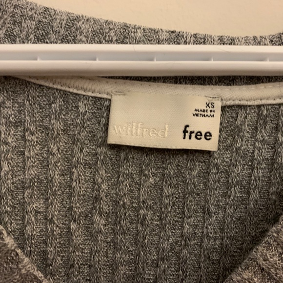 Grey Wilfred Free Oversized Sweater Dress - Picture 2 of 3